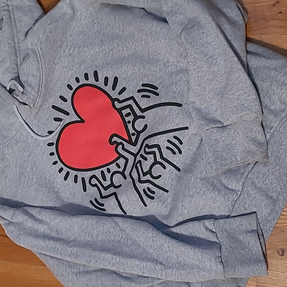 Gray hoodie